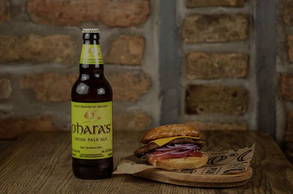 O hara pale ale i juneći cheeseburger, kombinacija za svaku preporuku.